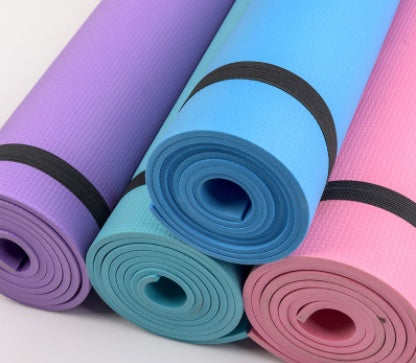 Super Soft  EVA Fitness Composite Yoga Mat 6mm Zell Bands