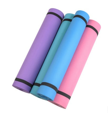 Super Soft  EVA Fitness Composite Yoga Mat 6mm Zell Bands