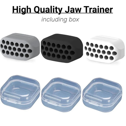 Jaw Exerciser Trainer Face Zell Bands