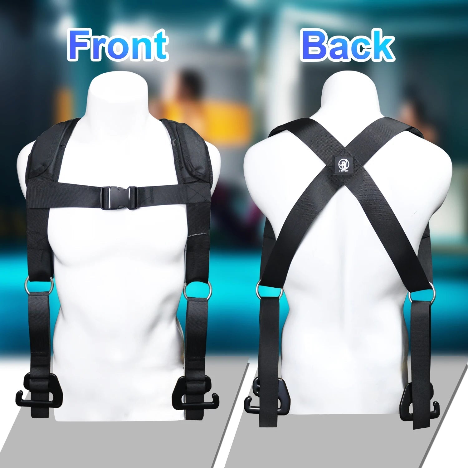 Squat Harness Vest for Resistance Bands Zell Bands