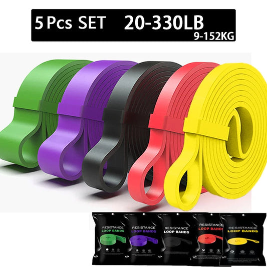 Latex Resistance Bands 4-pack, 5-pack, And Singles Zell Bands