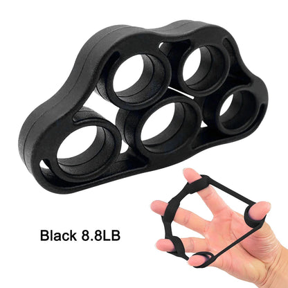 Hand Grip Strengthener Finger Expander Zell Bands