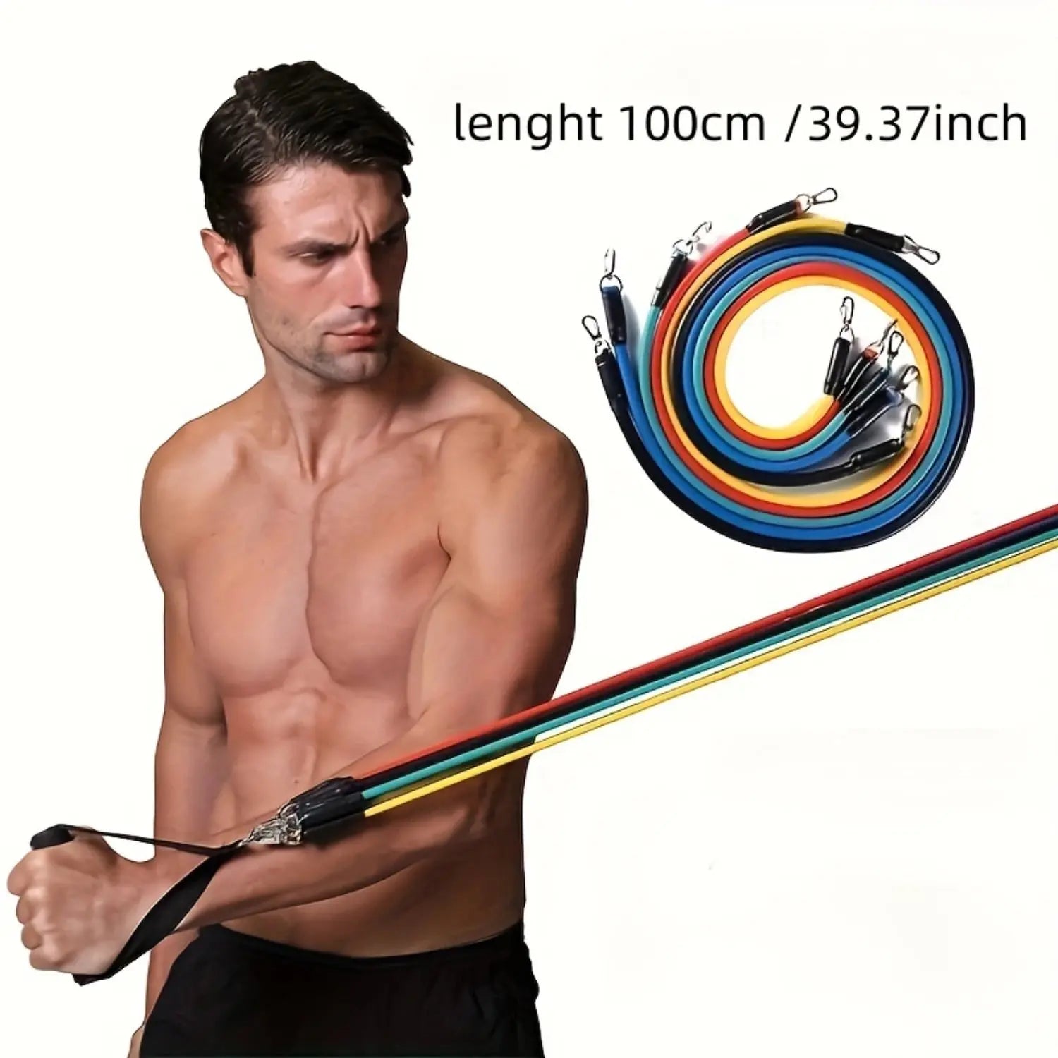 11 Piece Resistance Bands Zell Bands